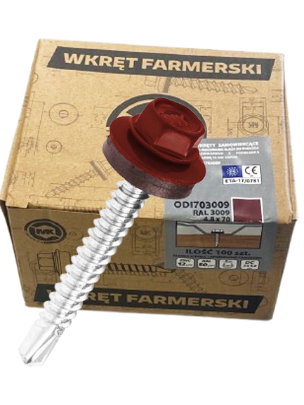 VIJAK ZA KROV 4,8X35 RAL 3009