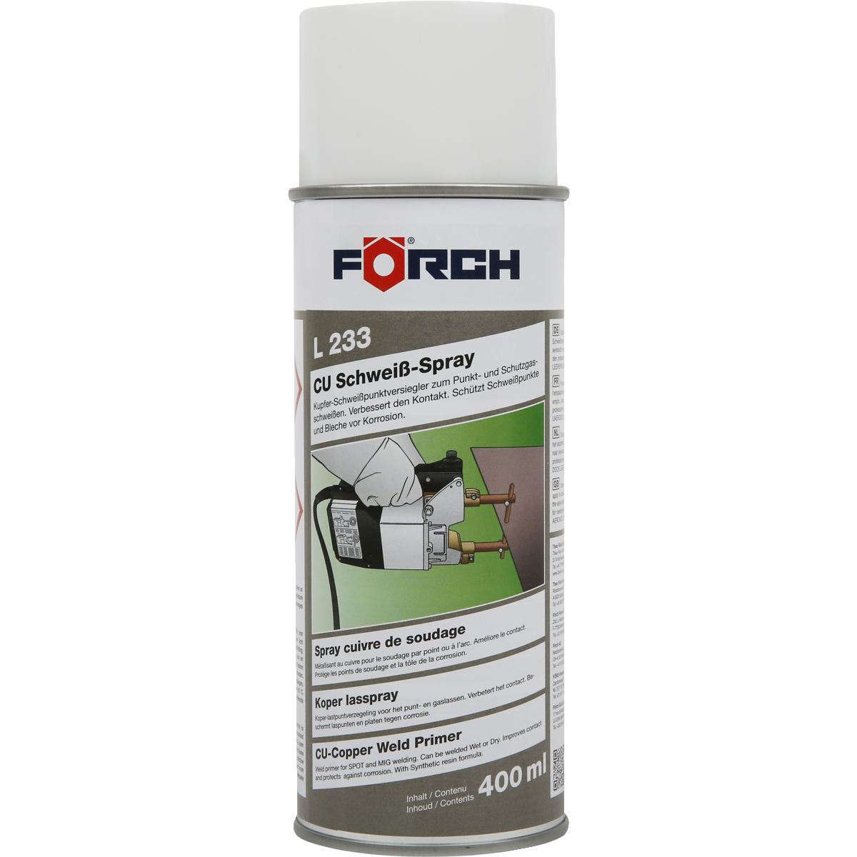 CU-SPRAY ZA ZAVAR. L233 400ML