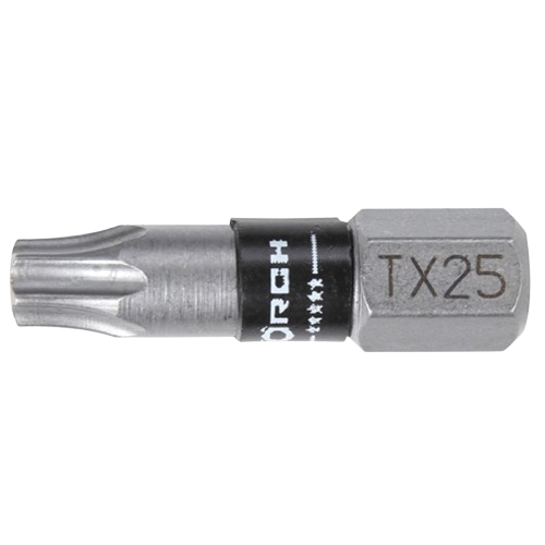 1/4"BIT 25MM TX25 CRNI 5*