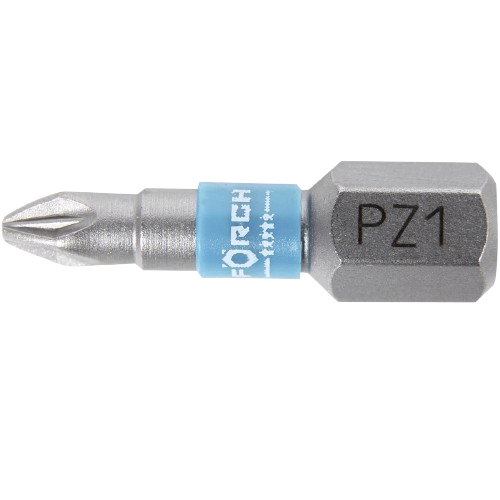 1/4"PZ-BIT 25MM VL.1 PLAVI 5*